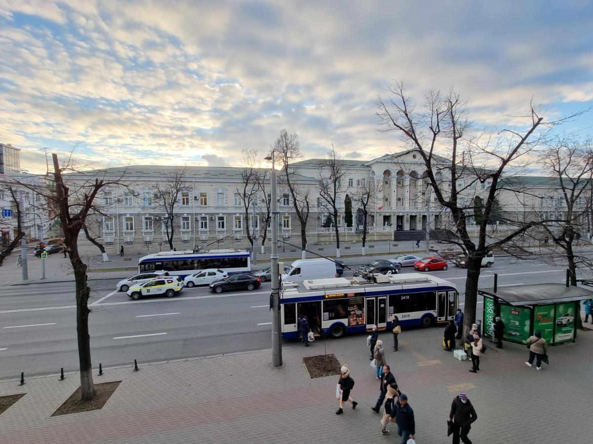Stefan Cel Mare Boulevard Ultracentral Apartments In The Center Кишинёв Экстерьер фото