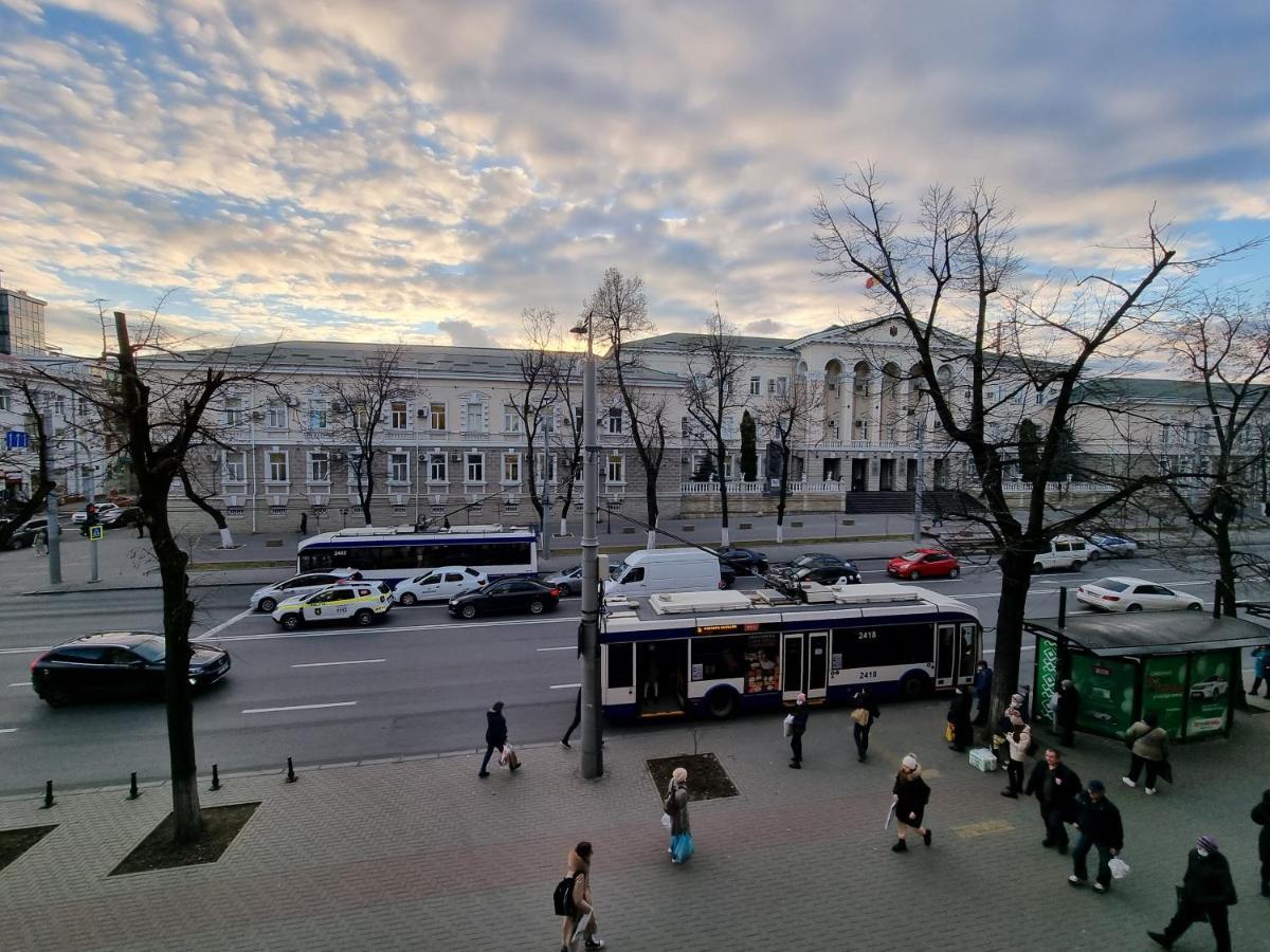 Stefan Cel Mare Boulevard Ultracentral Apartments In The Center Кишинёв Экстерьер фото